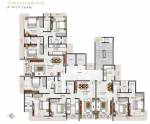  avenue Avenue Cluster Plan from 9th to 13th Floor