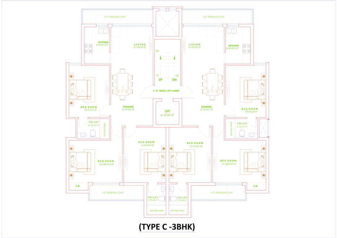  residency Block 1 Cluster Plan