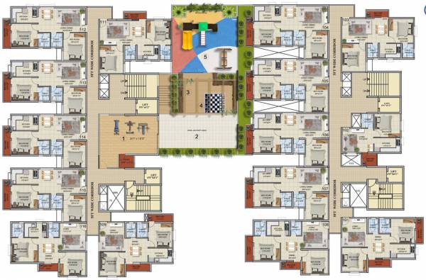 Mega City Cluster Plan for 1st Floor mega-city Mega City Cluster Plan for 1st Floor