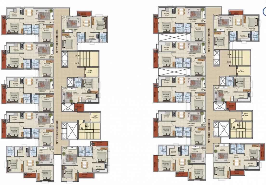  mega city Mega City Typical Cluster Plan