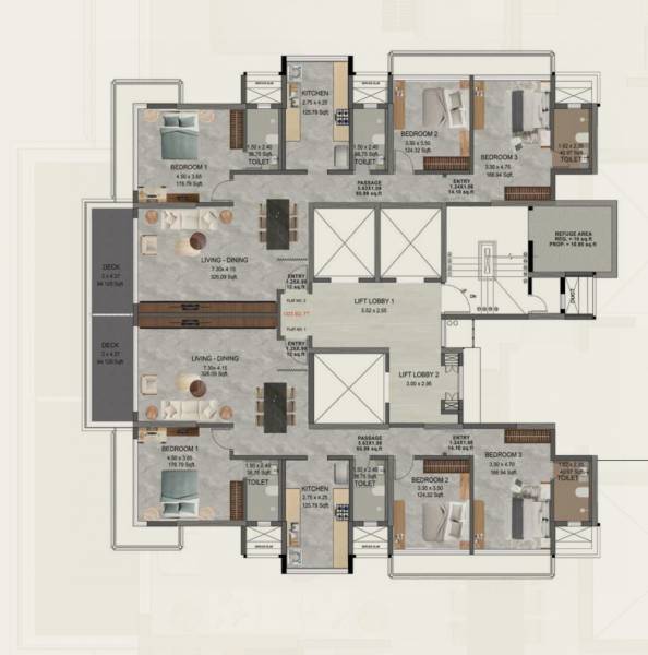  golf-walk Golf Walk Cluster Plan
