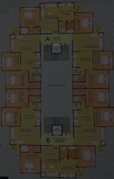 Siddheshwar Residency Typical Cluster Plan siddheshwar-residency Siddheshwar Residency Typical Cluster Plan