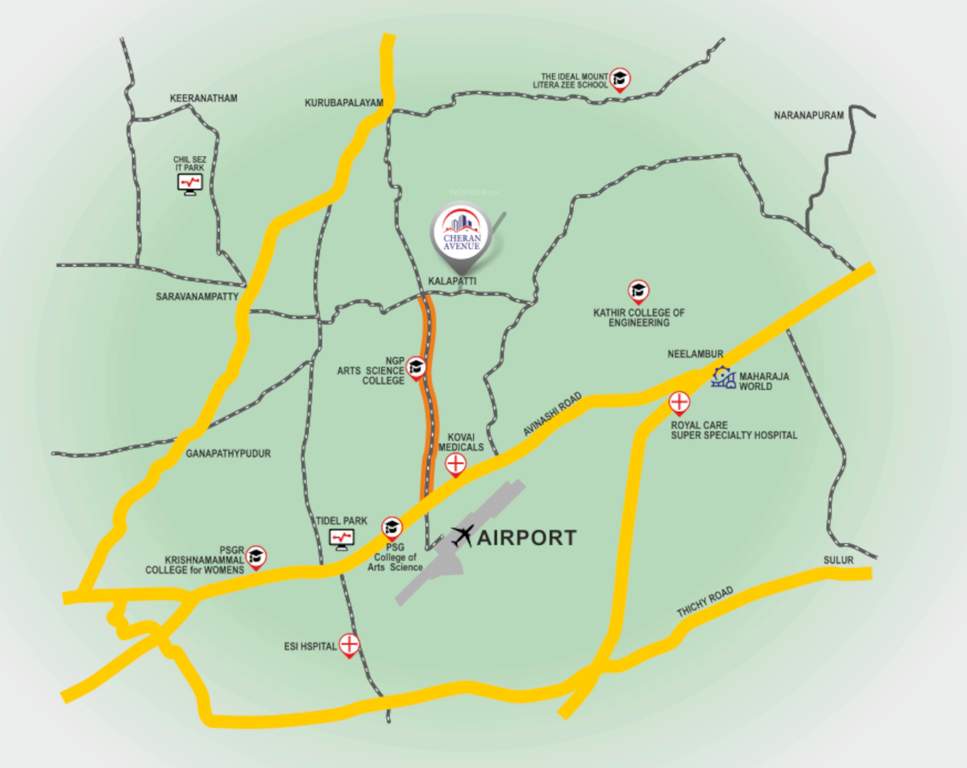  cheran avenue Location Plan