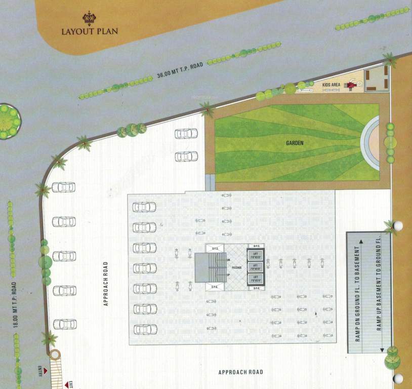 homes A Ground Cluster Plan