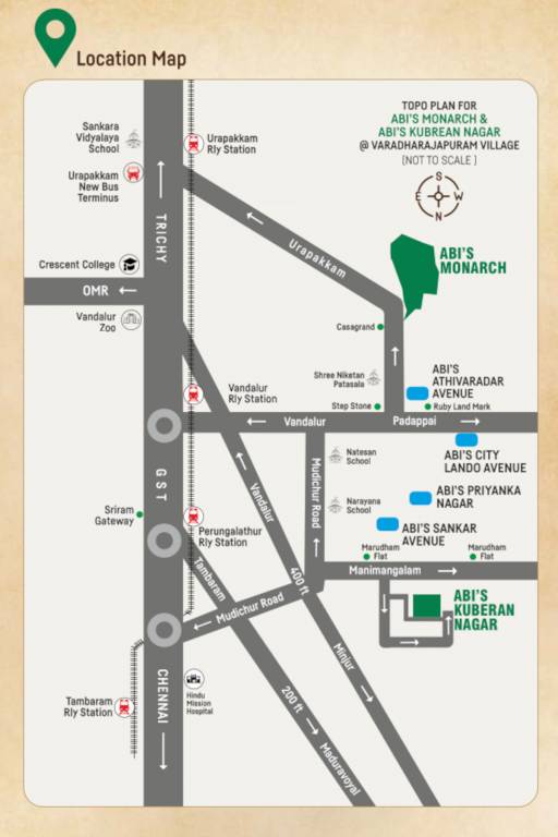  monarch phase ii Location Plan