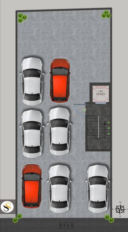  cosmo luxury builder floor 1 Cosmo Luxury Builder Floor 1 Cluster Plan For Ground Floor