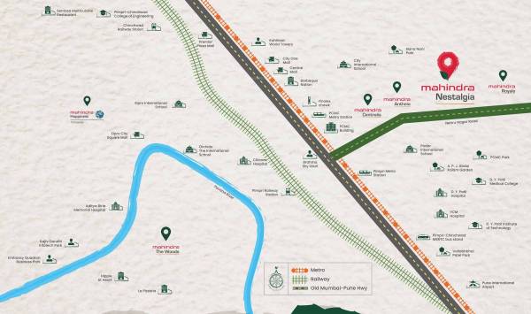  mahindra-nestalgia Location Plan