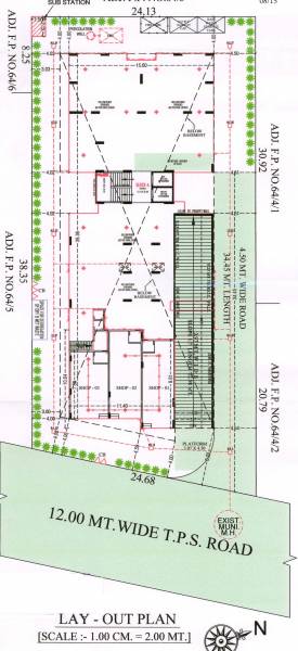  antrix Layout Plan