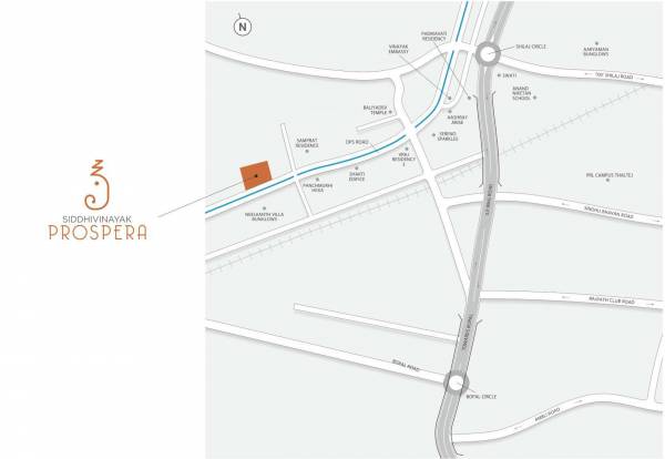  siddhi-vinayak-prospera Location Plan