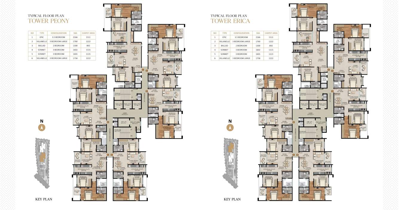  park east Block A Cluster Plan