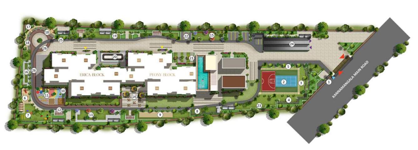  park east Master Plan