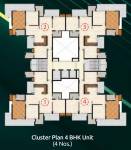  heritage-skyward Tower 1 Typical Cluster Plan