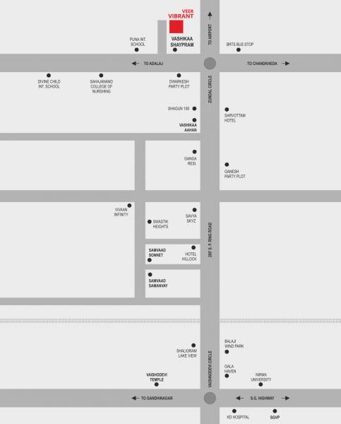  vibrant Location Plan