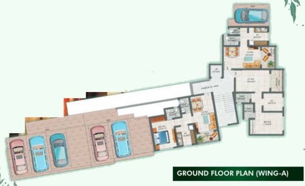  shree-anandi-imperial Wing A Cluster Plan For Ground Floor