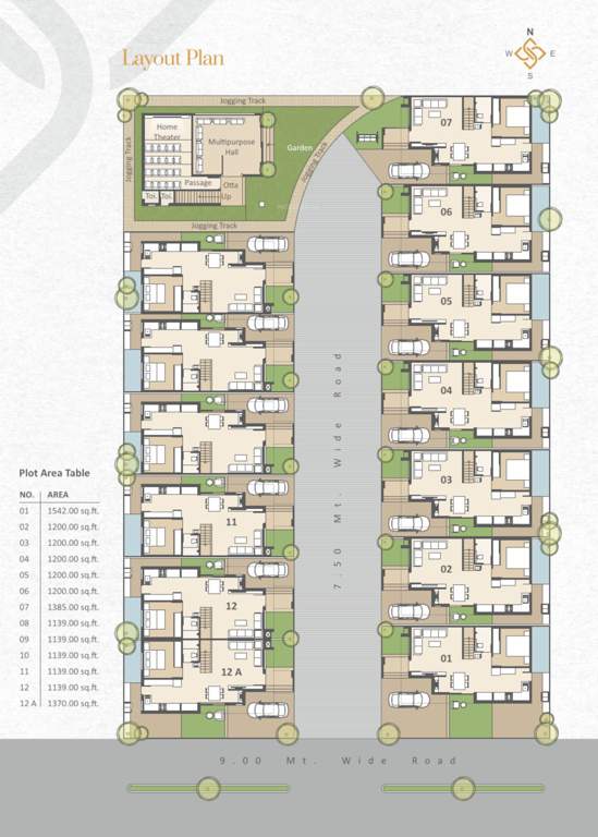 sun palacio Layout Plan
