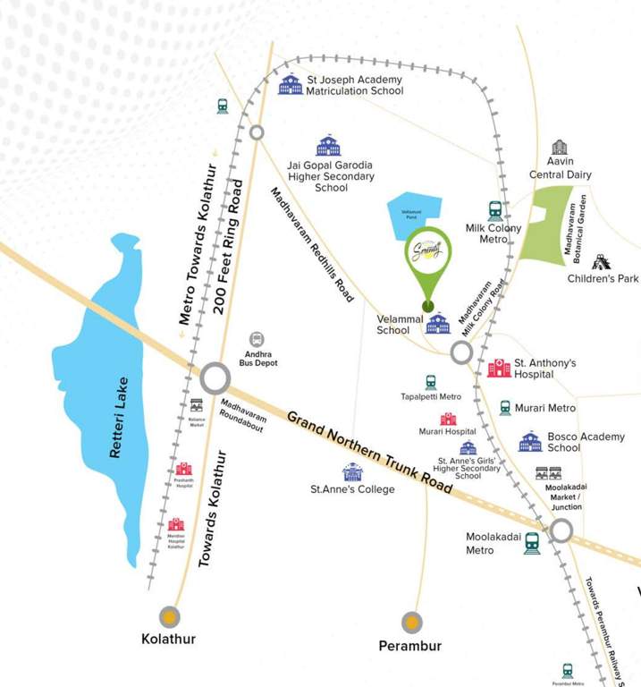  serenity Location Plan