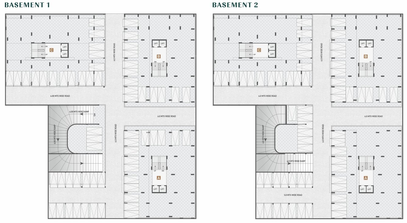  landmark A, B, C Cluster Plan