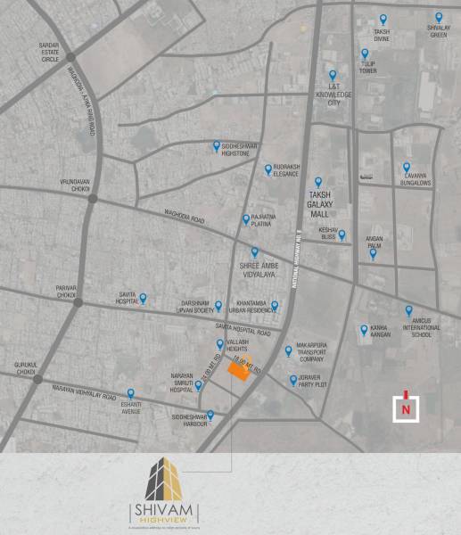  shivam-highview Location Plan
