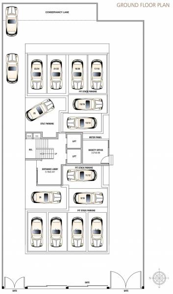 Shriniwasa Residency Cluster Plan for ground Floor shriniwasa-residency Shriniwasa Residency Cluster Plan for ground Floor