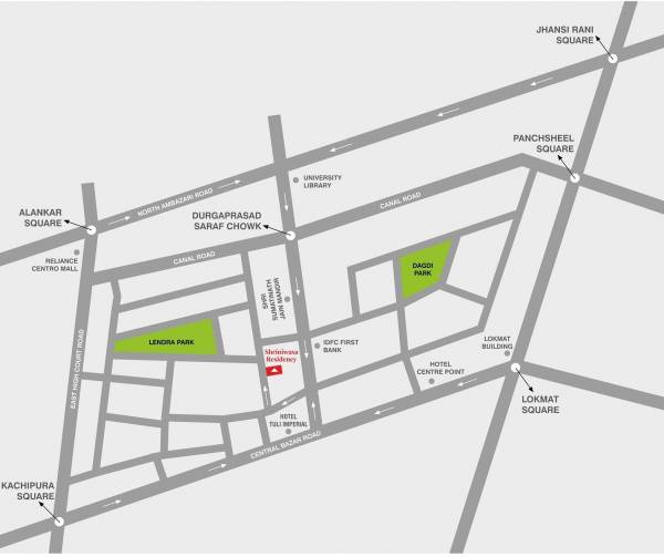 Location Plan shriniwasa-residency Location Plan