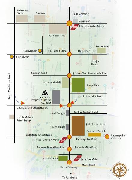  anthem Location Plan