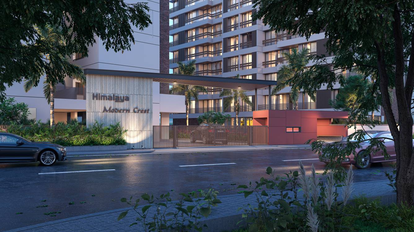  modern crest Elevation