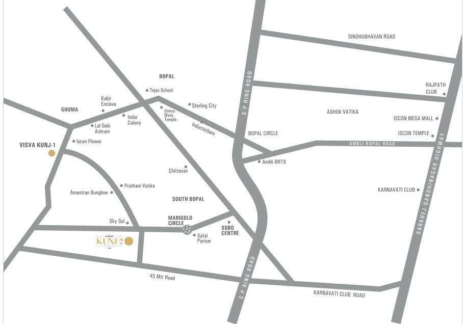  visva kunj i Location Plan