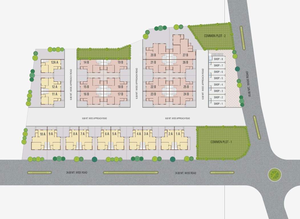  shreeji villa Layout Plan
