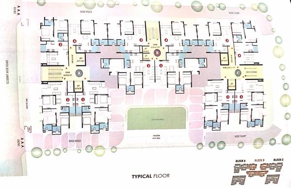  elite-smart-homes- A To C Typical  Cluster Plan