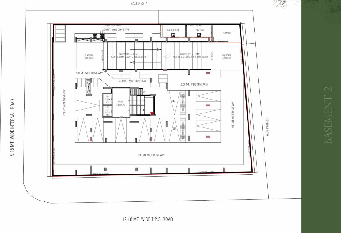  samvar 2 Rajshree Samvar 2 Basement 2 Cluster Plan