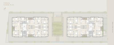  manali-apartments Block A And Block B Cluster Plan from 1st to 7th Floor