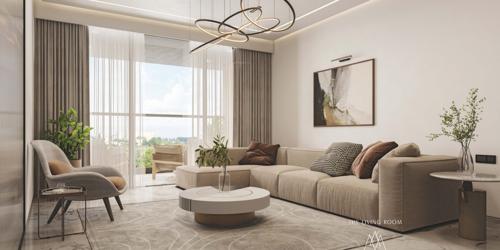  manali-apartments Living Area