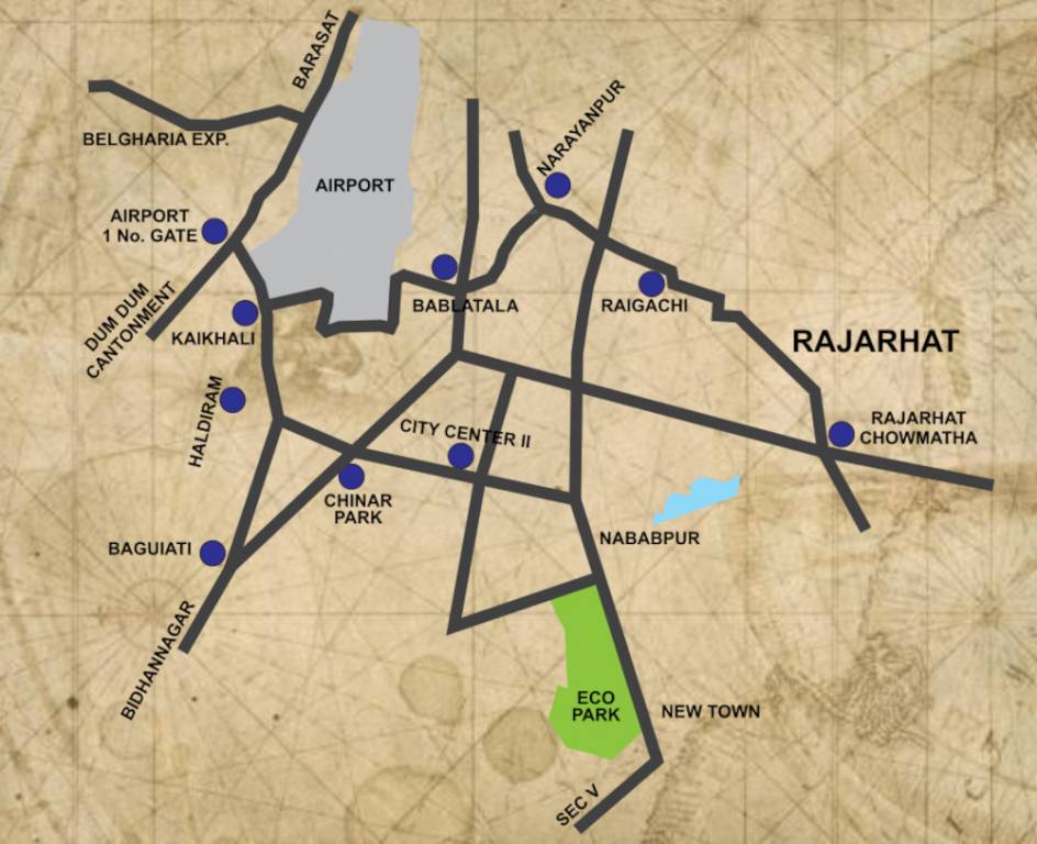  shree tower Location Plan