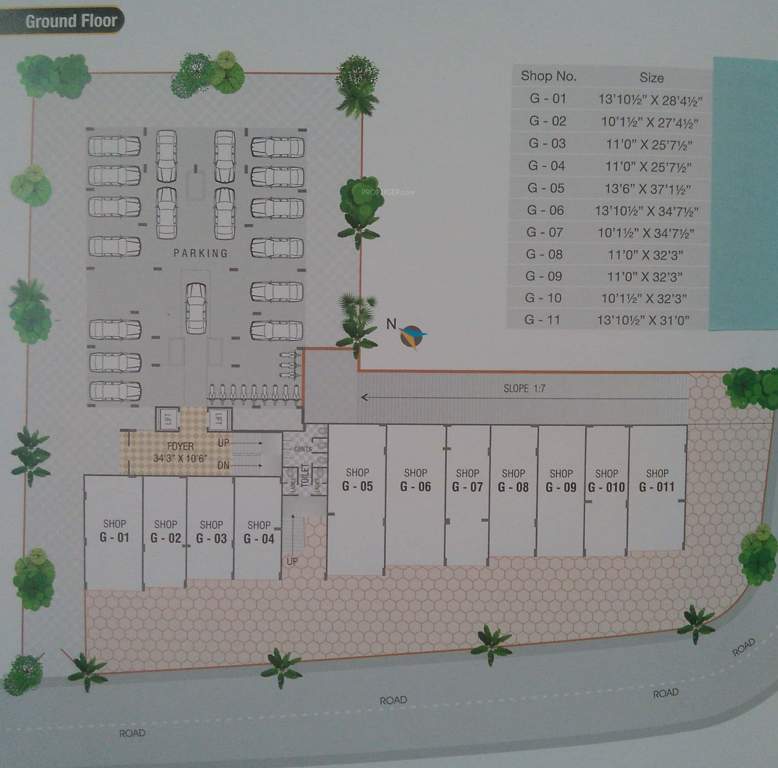  shivganga heights Shivganga Heights Ground Cluster Plan