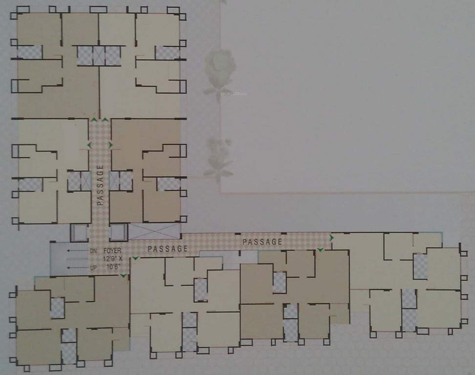  shivganga heights Shivganga Heights Typical Cluster Plan