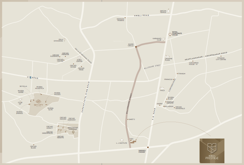  riviera prestige Location Plan