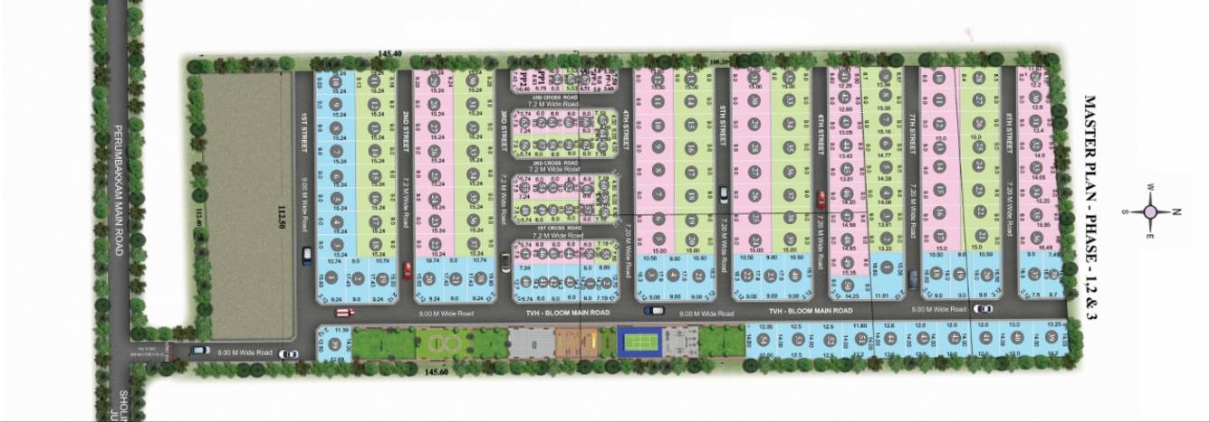 tvh bloom Layout Plan