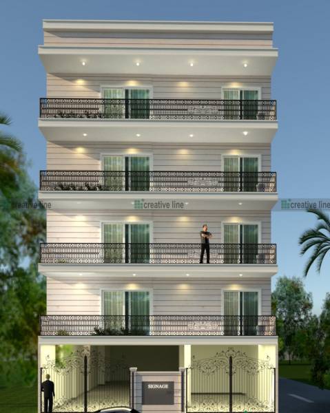  luxury-builderfloor-sector-43 Elevation