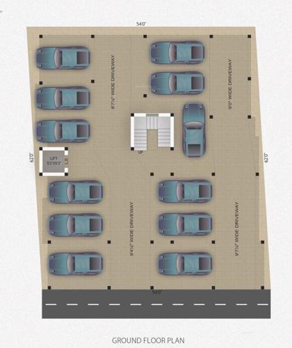  sai-lakshmi-flats Sai Lakshmi Flats Cluster Plan for ground Floor