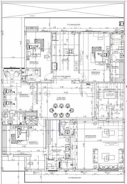  construction-56 Construction 56 Cluster Plan for Typical Floor