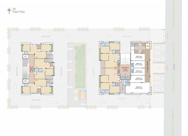  dutt-paradise Block A Cluster Plan