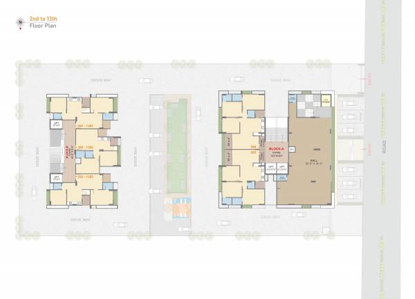  dutt-paradise Block B Cluster Plan