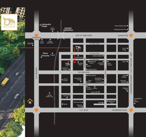  dutt-paradise Location Plan