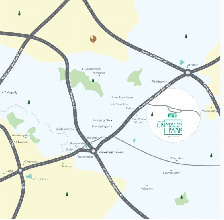  crimson park Location Plan