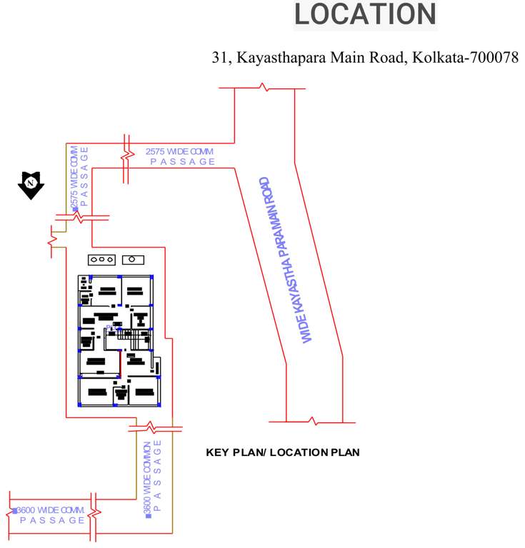  rajlakshmi sreekunja Location Plan