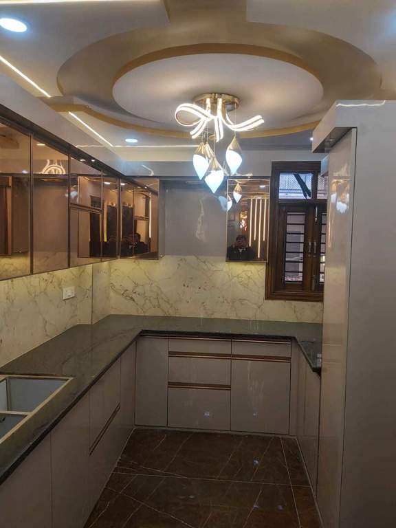 shantiniketan by aggarwal associates and builders Kitchen