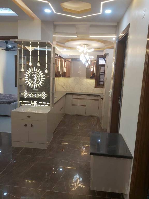 shantiniketan by aggarwal associates and builders Kitchen