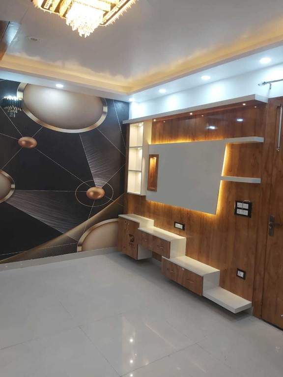 shantiniketan by aggarwal associates and builders Living Area