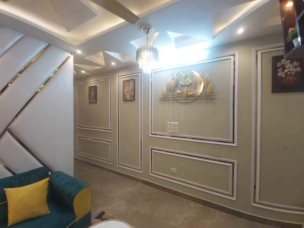 shantiniketan by aggarwal associates and builders Living Area