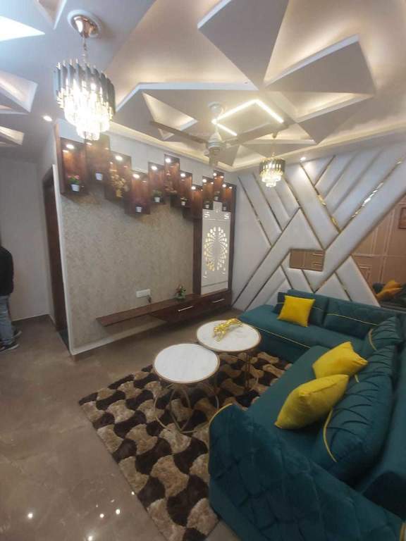 shantiniketan by aggarwal associates and builders Living Area